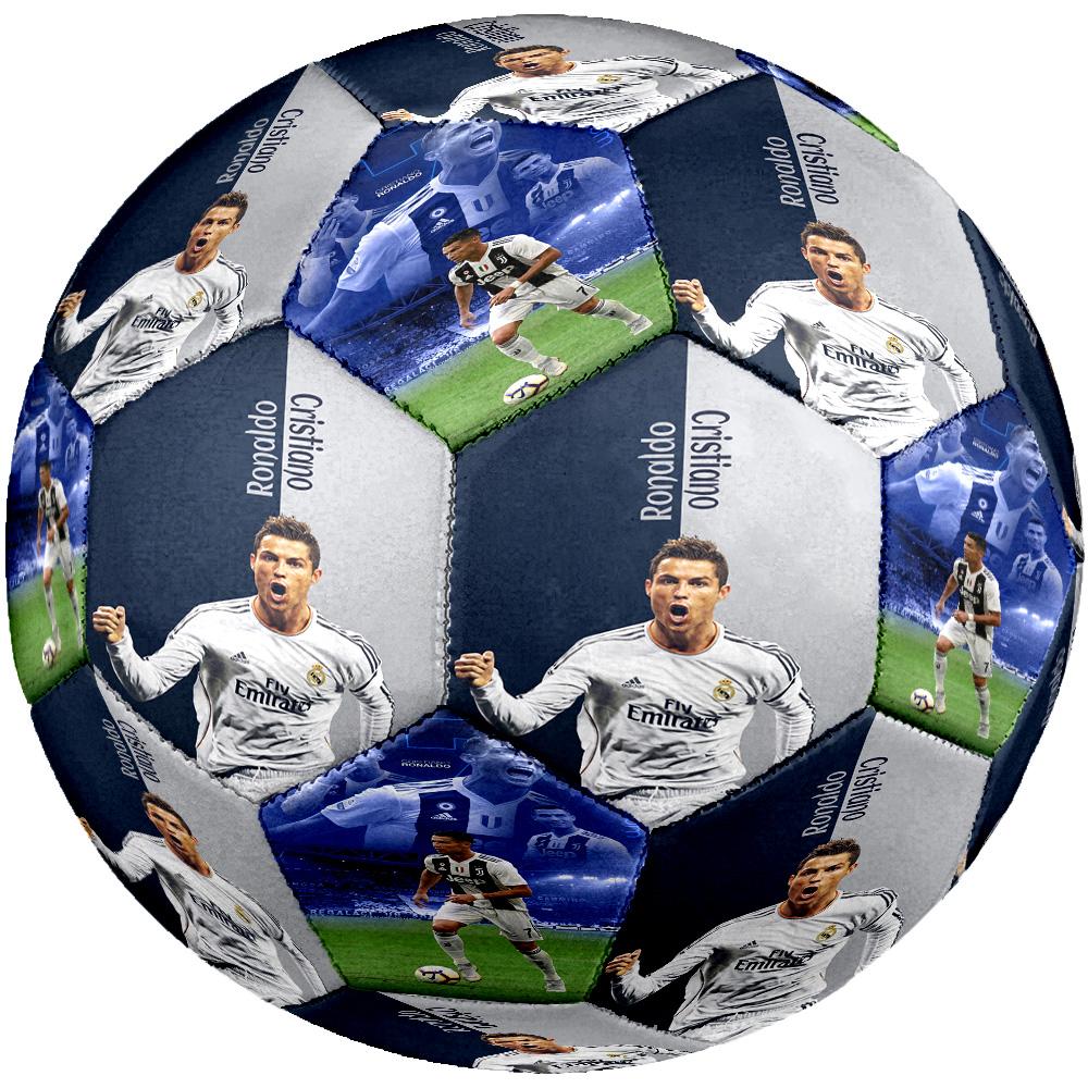 Ronaldo's Portugal Jersey Soccer Ball Size 5 Football Machine-Stitched Indoor/Outdoor Training and Matches Ideal for Soccer Enthusiasts