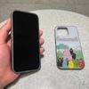 Cute Cartoon Barbapapa For iPhone 16 15 14 13 12 11 17 Pro Max Plus Wave Corrugated Phone Case Anti Drop Cover