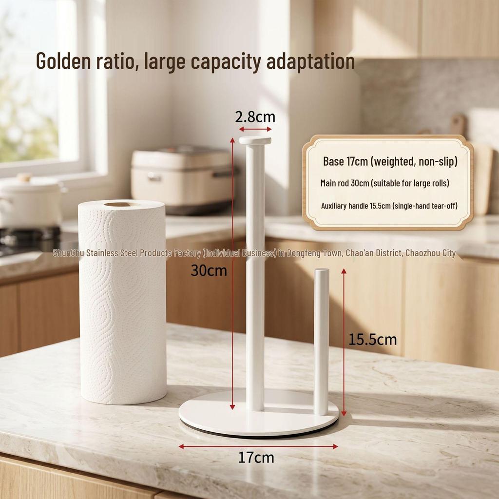 Multi-Functional Non-Slip Paper Towel & Cling Film Holder