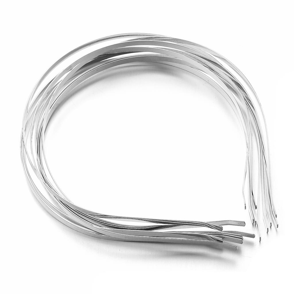 10Pcs Metal Headband 11x14cm Simple Headband Hair Fixing Head Hoop Unisex Headband for DIY Making Hairband Accessories Wholesale