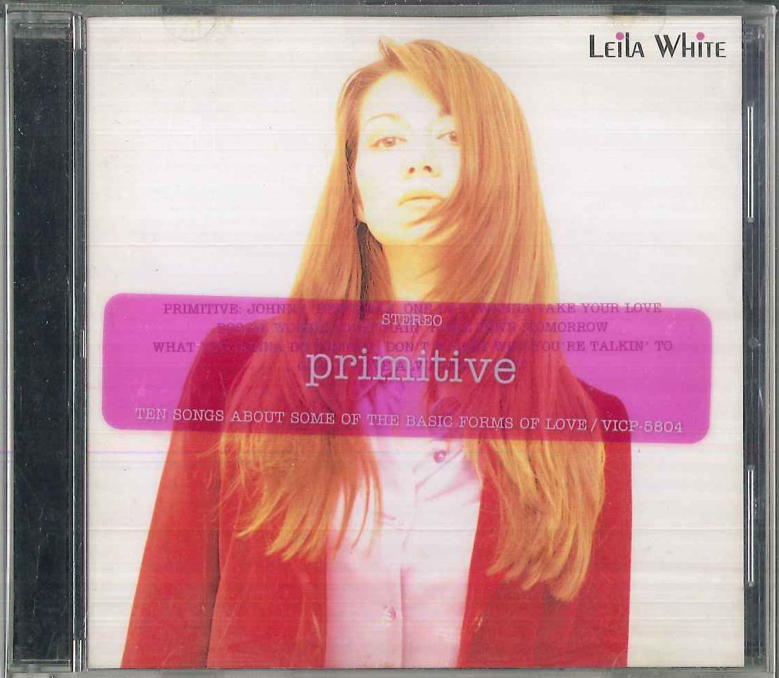 

CD LEILA WHITE Primitive VICP5804PROMO VICTOR 1997 Japan Obi Dance Electronica Used