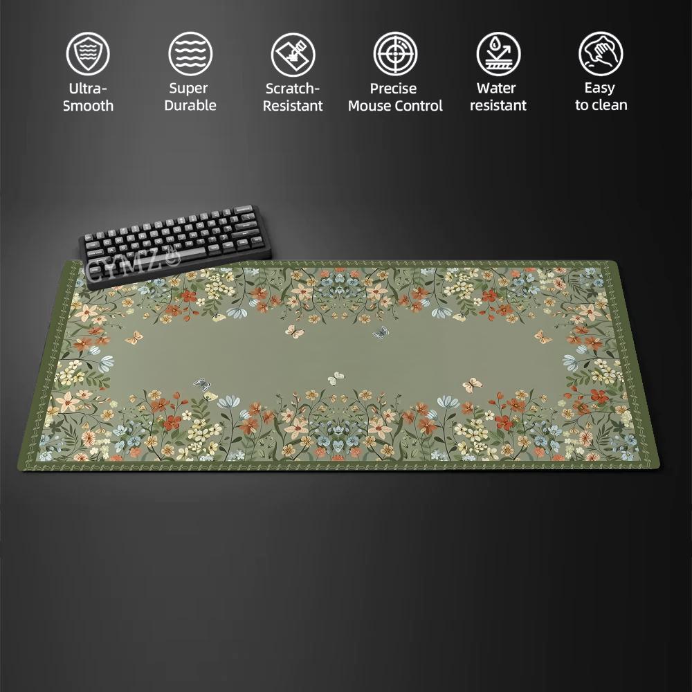 Oversized Persian Carpet Style Multi-model Gaming Mouse Pad PC Player Rubber Keyboard Office Accessories Cushion Carpet Mat Rug