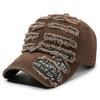 Holes Baseball Cap Men's Sunshade Cap Outdoor Sunscreen Cap