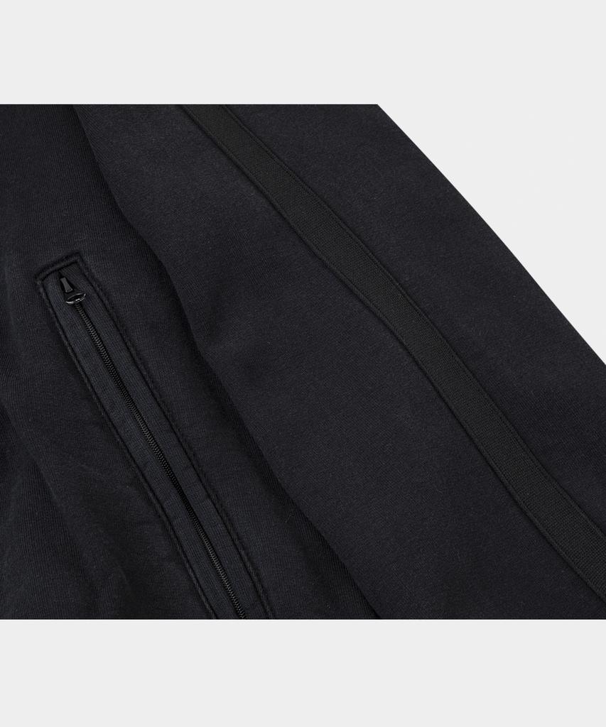Lettercomo Heavy Cotton Utility Bio Track Jacket Black