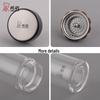 Heenoor Portable Single-Layer Glass Travel Mug