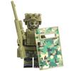 Ninja Warrior Superhero Doll With Weapon Single Building Block Assembly Toy