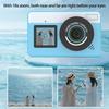 IP68 Waterproof Digital Camera 48MP High Resolution Underwater Photography 10ft Depth Lightweight Design for Snorkeling