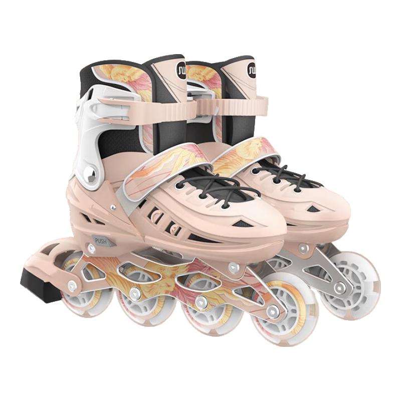 

SWHEEL Adjustable Flashing Roller Skates Size 1
