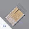 Special-purpose cotton swabs for lotion, skincare, serums, nutrients, and spot removal; available in thin and thick versions; ideal for beauty salons.