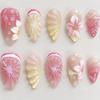 24pcs/set Detachable Press on Nails French Almond Fake Nail Tips New False Nail  Women