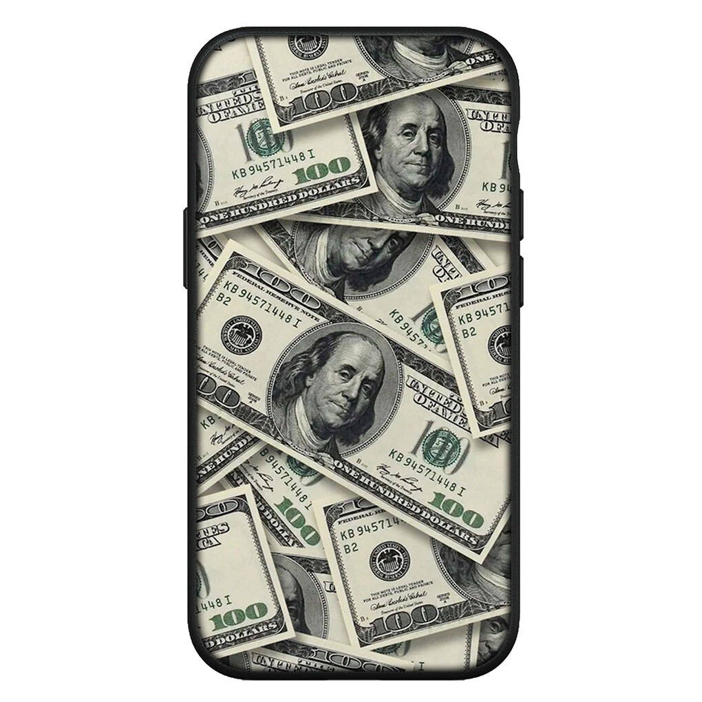 

for Samsung Galaxy S25 S24 S23 S22 Ultra FE Plus A17 A37 A57 A56 A55 A06 A16 A15 A36 A26 A35 A05 A25 A54 A34 Phone Case Art Money 100 Dollars Cover for iPhone 14 Plus