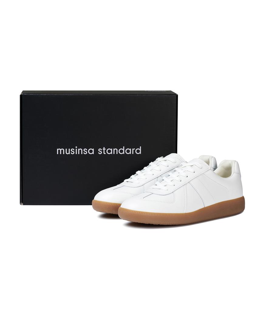 Musinsa Standard German Army Sneakers [All White]