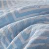 Three Layer Pure Cotton Blanket Air-condition Blanket Summer Cooling Blanket Pure Cotton Single/Double Blanket