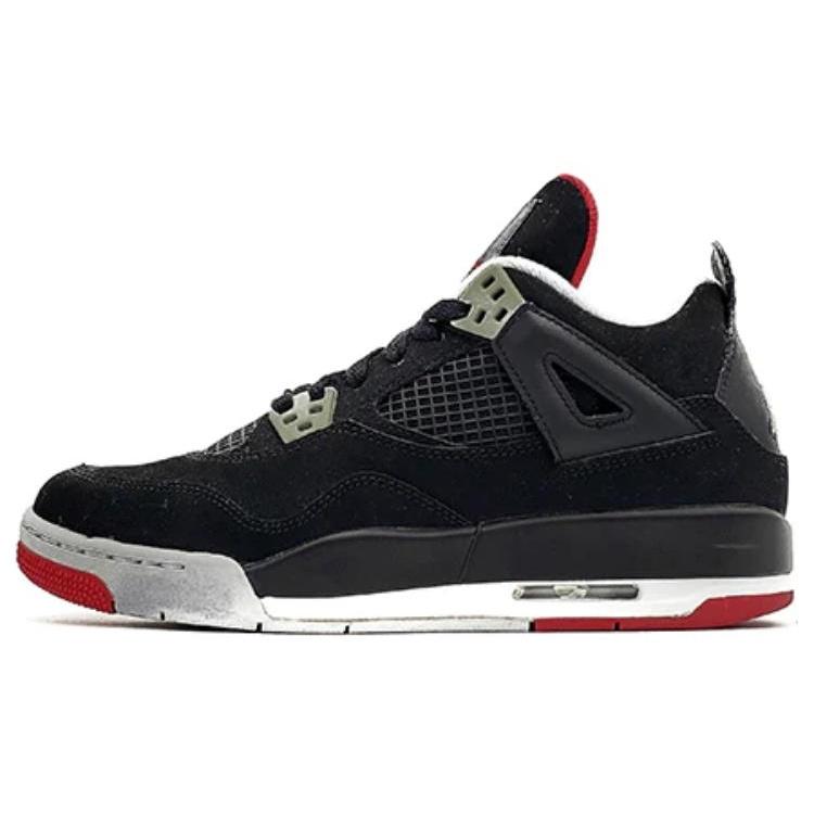 (GS) Air Jordan 4 Retro Bred 2012 Kids 408452-089 EU 40