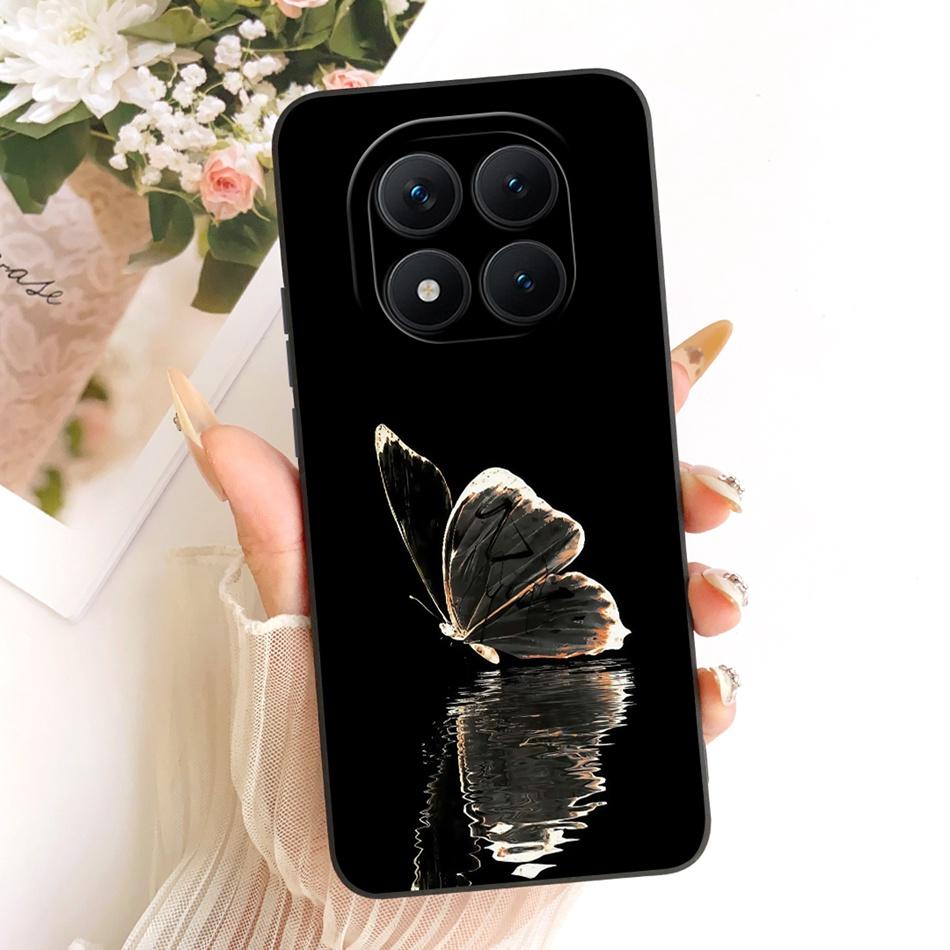 For Xiaomi Redmi Note 15 Pro+ 15Pro 5G Cute Cat Flower Cartoon Phone Case For Redmi Note 15 Pro Plus 5G Soft Silicone Bumpers
