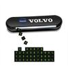For Volvo V40 V50 S40 S80 XC60 S90 XC90 S60 C40 V60 XC70 C30 V90 Auto Styling Temporary Parking Card Number Holder Plate Decor