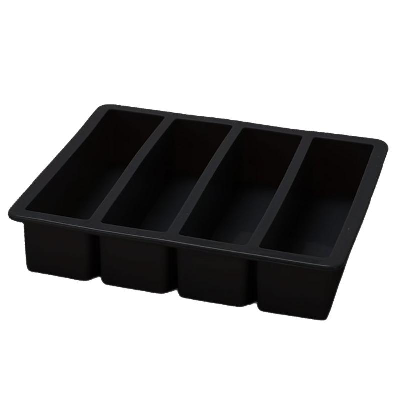 

Extra Large Square Ice Cubes Tray Silicone Molds Durable Safe Easy to Use Bar Style Ice Maker Ice Cubes Tray