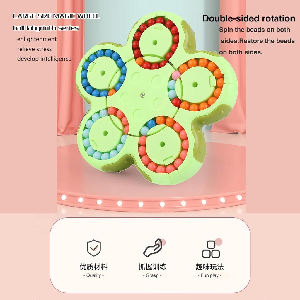 Fidget Spinner Toys Rotate Magic Cube Puzzle, Brain Teaser Sudoku Puzzles, Stress Relief, Learning & Education Toys, Pop Sensory Toys