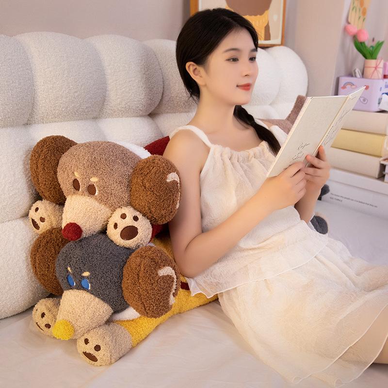 Dachshund Throw Pillow Plush Toy Doll Lying Down Dog Dog Doll Girl Soothing Rag Doll Birthday Gift