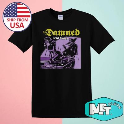 The Damned Grave Disorder Men's Black Size S-5XL