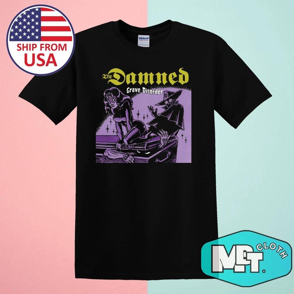 The Damned Grave Disorder Men s Black Size S-5XL M