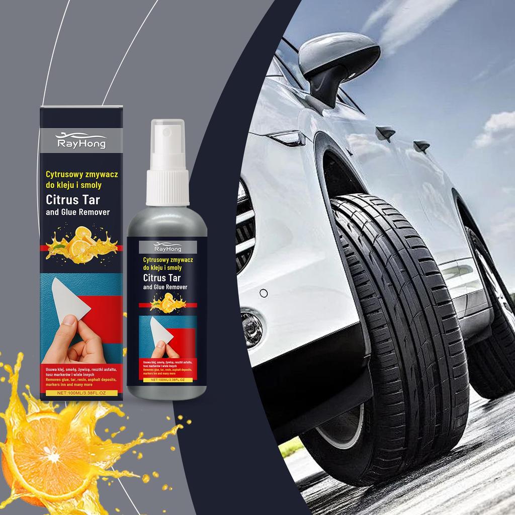 Rayhong Car Adhesive Removal Spray Car Paint Glass Removal Stickers Car Cleaner