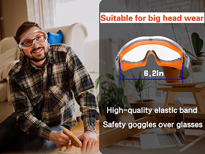 PROHEAR Safety Dust Proof Eye Protection Electronic Shooting Anti-fog Available Material PC