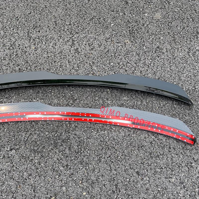 Gloss Black Maxton Style Carbon Fiber Rear Roof Spoiler For Golf 7/7.5 Mk7 Mk7.5 2013 2014 2015 2016 2017 2018