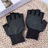 Ice Cool Open/Half Fingers Nylon Anti-Slip Cycling Gloves Fishing Gloves Sport Fishing Accessories
