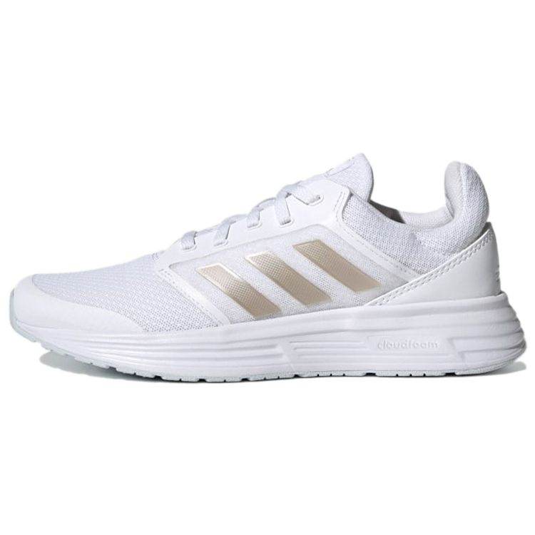 

Adidas Galaxy 5 White Champagne Metallic Женские кроссовки Cloud-White Halo-Blue FY6744