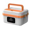 Cordless Electric Lunch Box-Portable Electric Lunch Box.Automatic Heating Function, Large Capacity Stainless Steel Container, Suitable for Adults