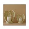 Nordic Style Cross-border Explosive Resin Angel Electronic Candle Stand Living Room Bedroom TV Cabinet Christ Church Decorations