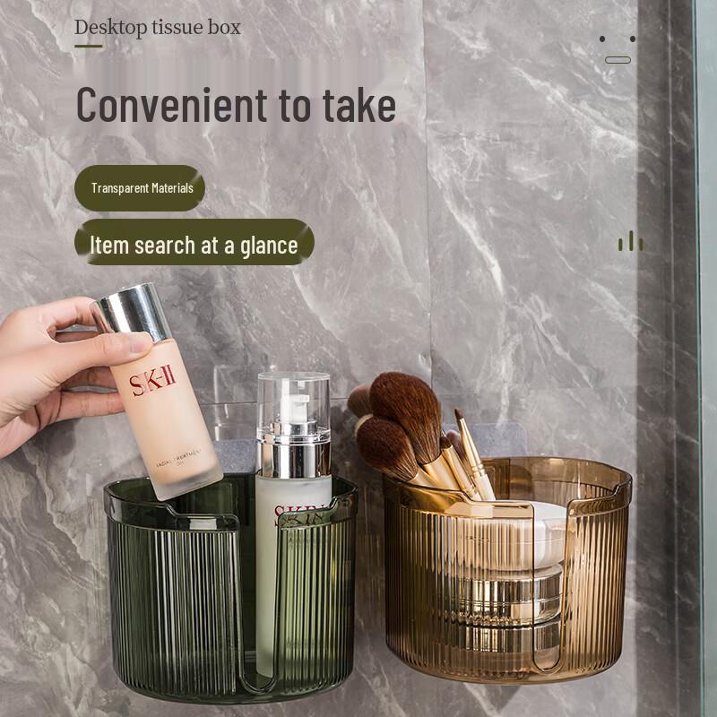 Creative Multi-Functional Wall-Mounted Tissue Box