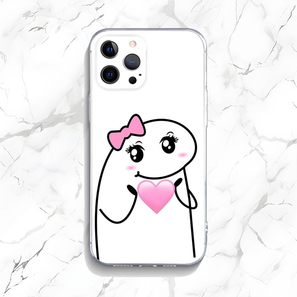 

Funny C-Celular Flork Phone Case For iPhone 16,15,14,13,12,11 Plus,Pro,Max,XR,XS,X,7,8 Plus,SE,Mini Transparent Shell iPhone12