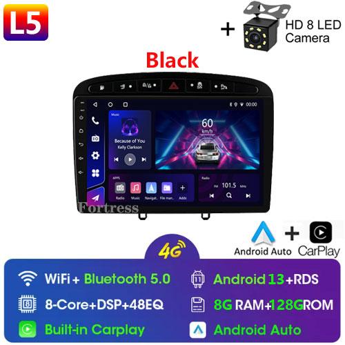 Android14 Car Radio for Peugeot 408 308 308SW 2007-2020 Multimedia Video Player Navigation GPS Carplay Auto 4G Stereo 2Din