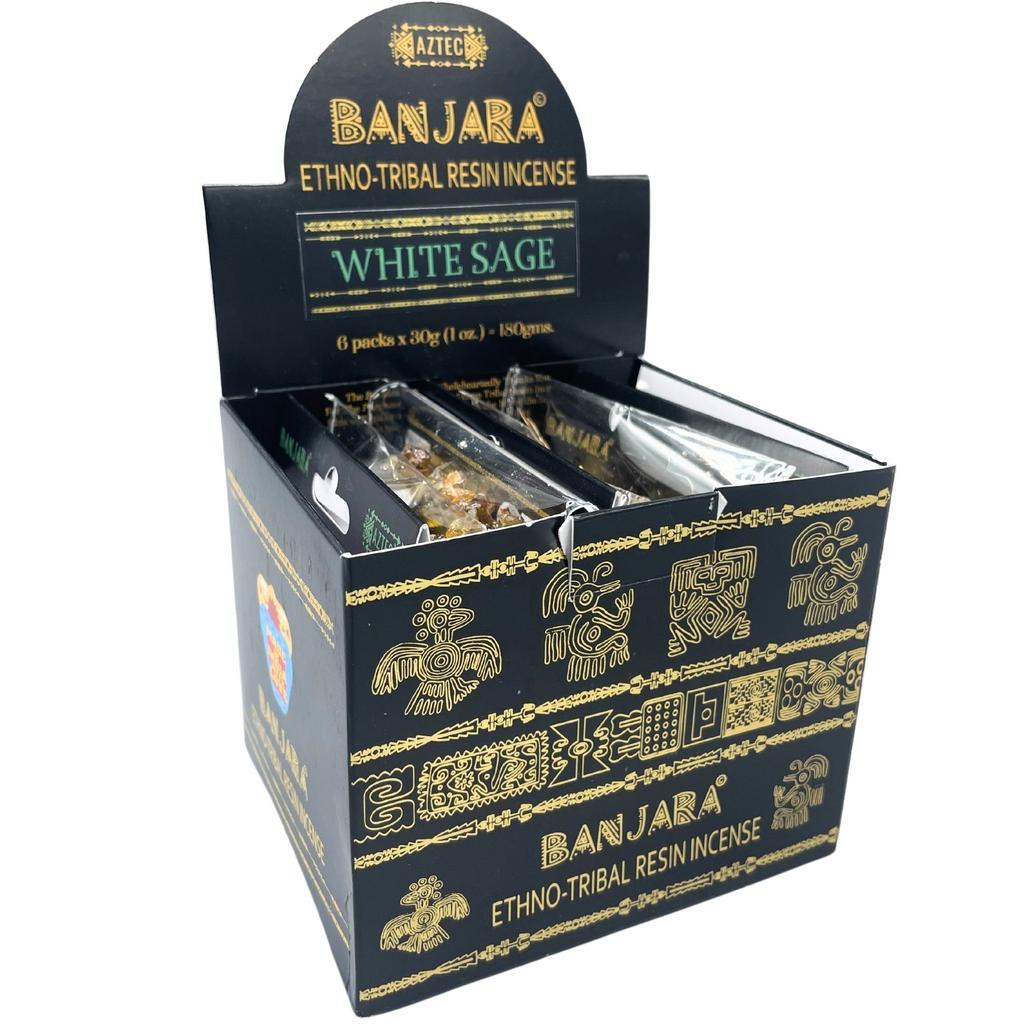 White Sage Resin Incense - Banjara