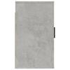 Wall Mounted TV Cabinet Concrete Grey 40 x 34.5 x 60 cm