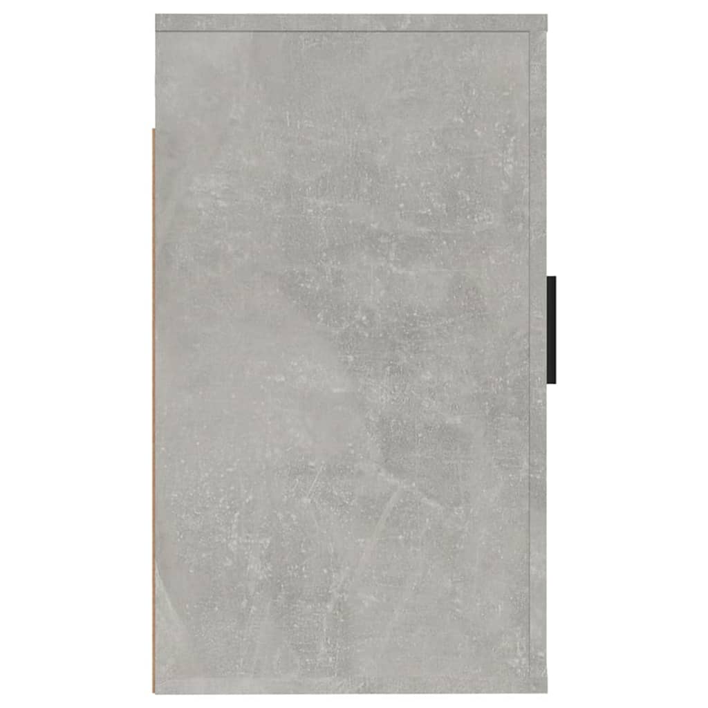 Wall Mounted TV Cabinet Concrete Grey 40 x 34.5 x 60 cm