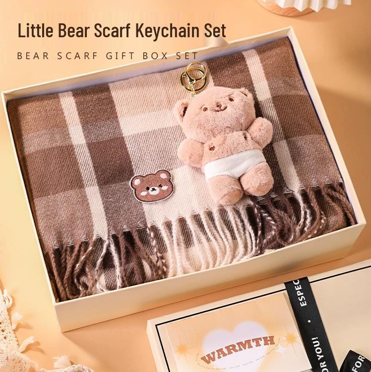 2025 High-End Birthday Scarf Gift Box for Girls, Best Friends, or Wife