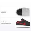 Air  1 Non-Slip Durable Low Top Basketball Shoes Kids Sneakers Black Red BQ6066-063