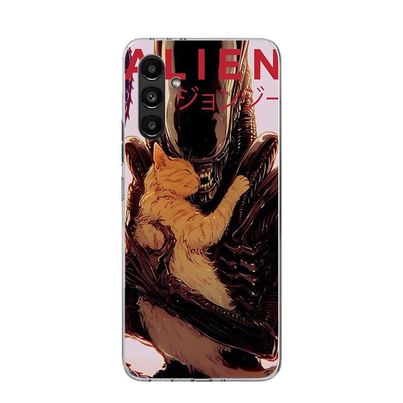 Cool A-Alien X-Xenomorph Phone Case For Samsung Galaxy A16 A14 A15 A13 A56 A54 A55 A53 A26 A24 A25 A23 A36 A34 A35 A33 A05S A04S