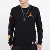 Jordan Sweatshirts Men's Black Crew Neck Moderate Regular DA6763-010