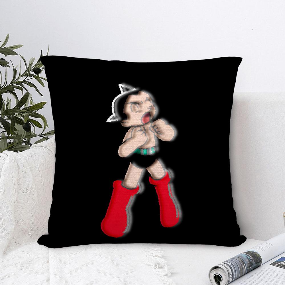 Anime A-Astro B-Boy Pillow Case Plush Fabric Soft Pillowcase Double Sided Print Cushion Cover Throw Pillow Cover