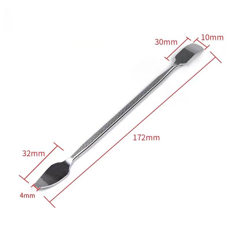 3in1 Metal Crowbar Pry Opener Kit For iPhone Back Cover Glass Disassembly Removal Repair Tools