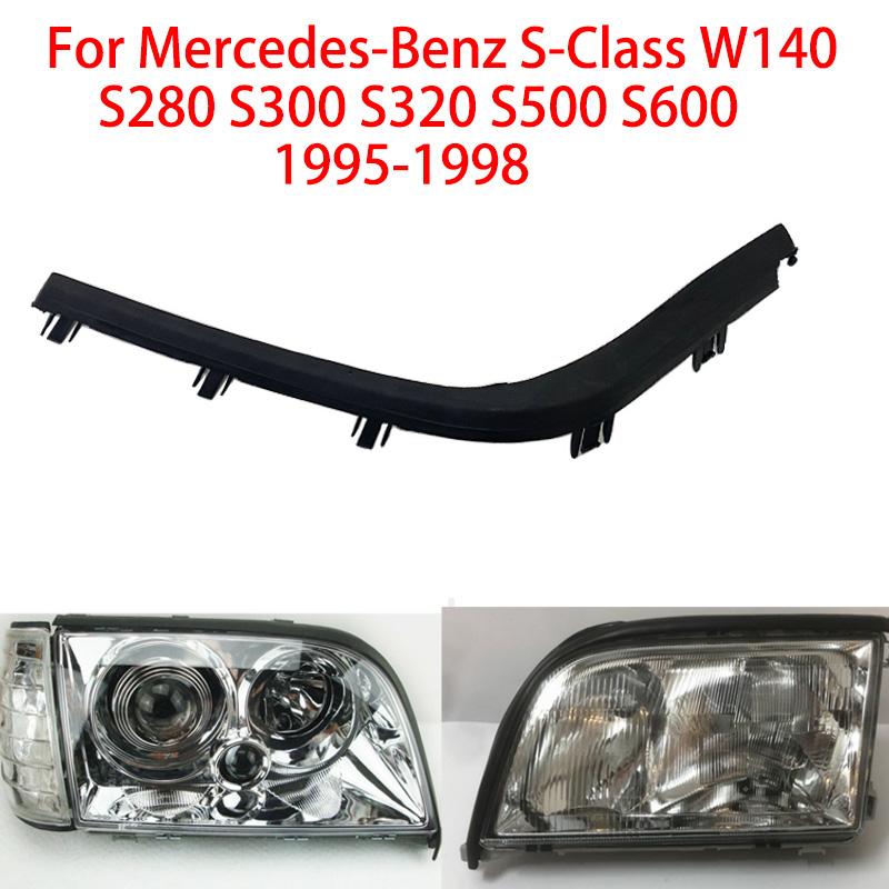 Scheinwerfer-Wetterleiste Gummidichtung für Mercedes-Benz S-Klasse W140 S280 S300 S320 S500 S600 1995-1998