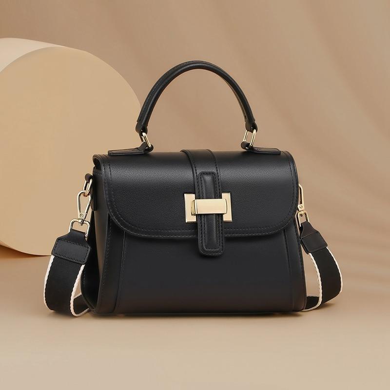 Bag Women's New Autumn and Winter Portable Crossbody Leather Women's Bag Premium Sense Large Capacity Mom Bag Luggage