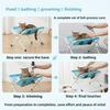 Foldable Pet Bath Stand Hands‑Anti‑Escape Grooming Hammock Dog Washing Care