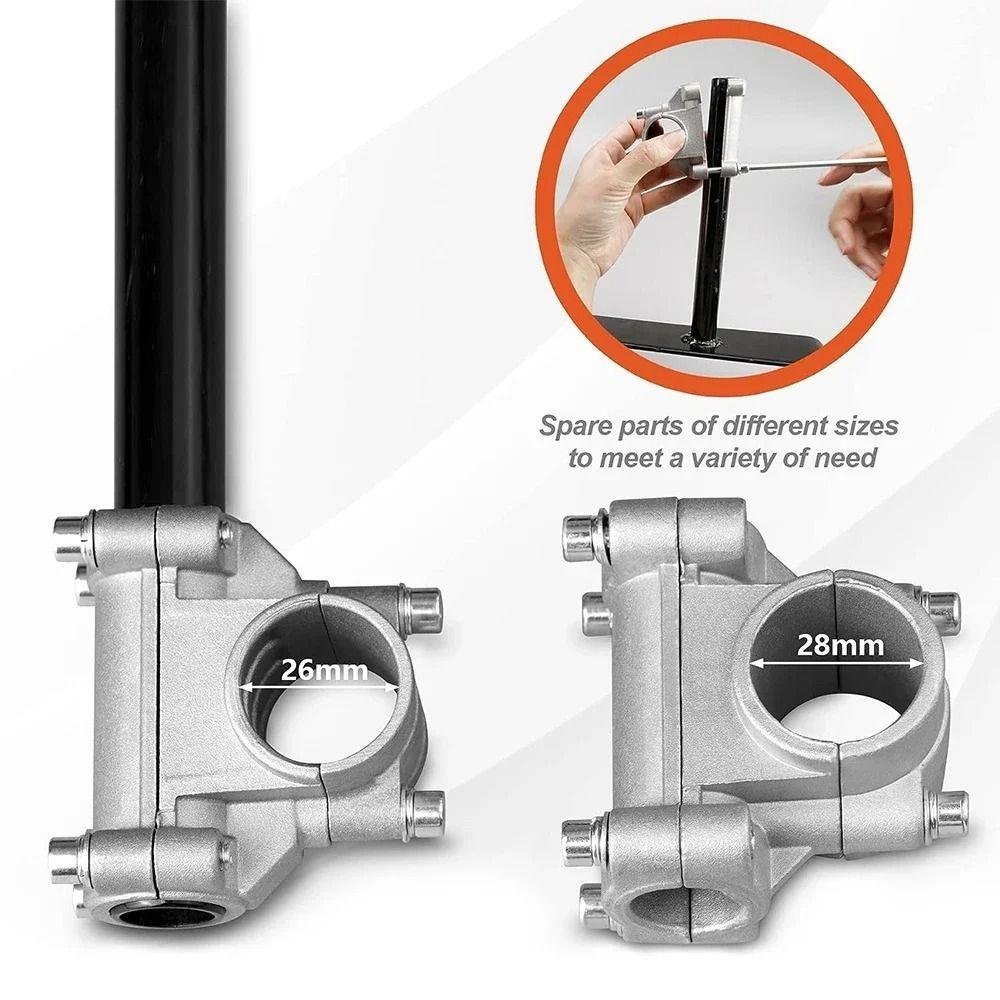 Universal Grass Trimmer Support Wheels Adjustable Handle Bracket Clamp  Cutter Power Tool