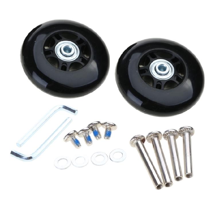 Suitcase Roller Casters Heavy Duty Wheel SilentWheel Flexible Swivel Wheel