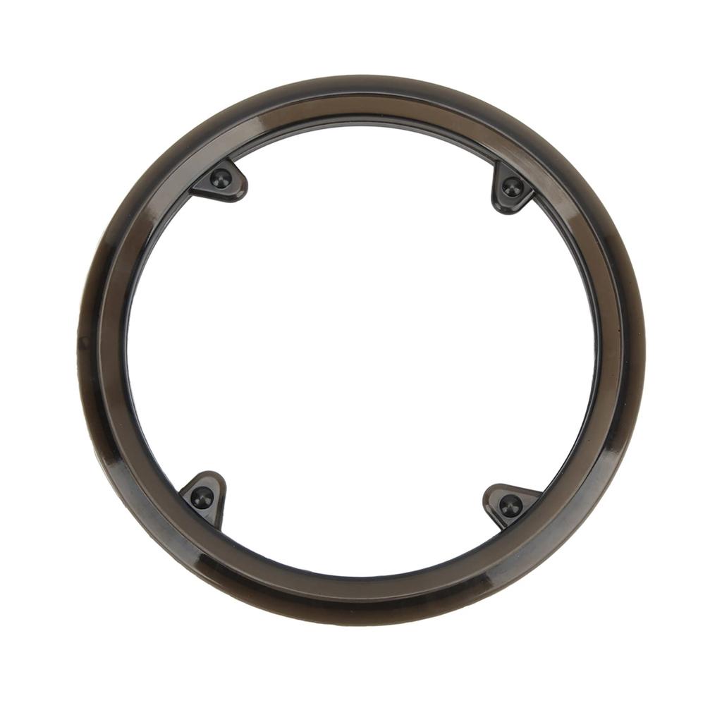 Bicycle Sprocket Protection Cover Plastic Bicycle Chainwheel Guard Black for